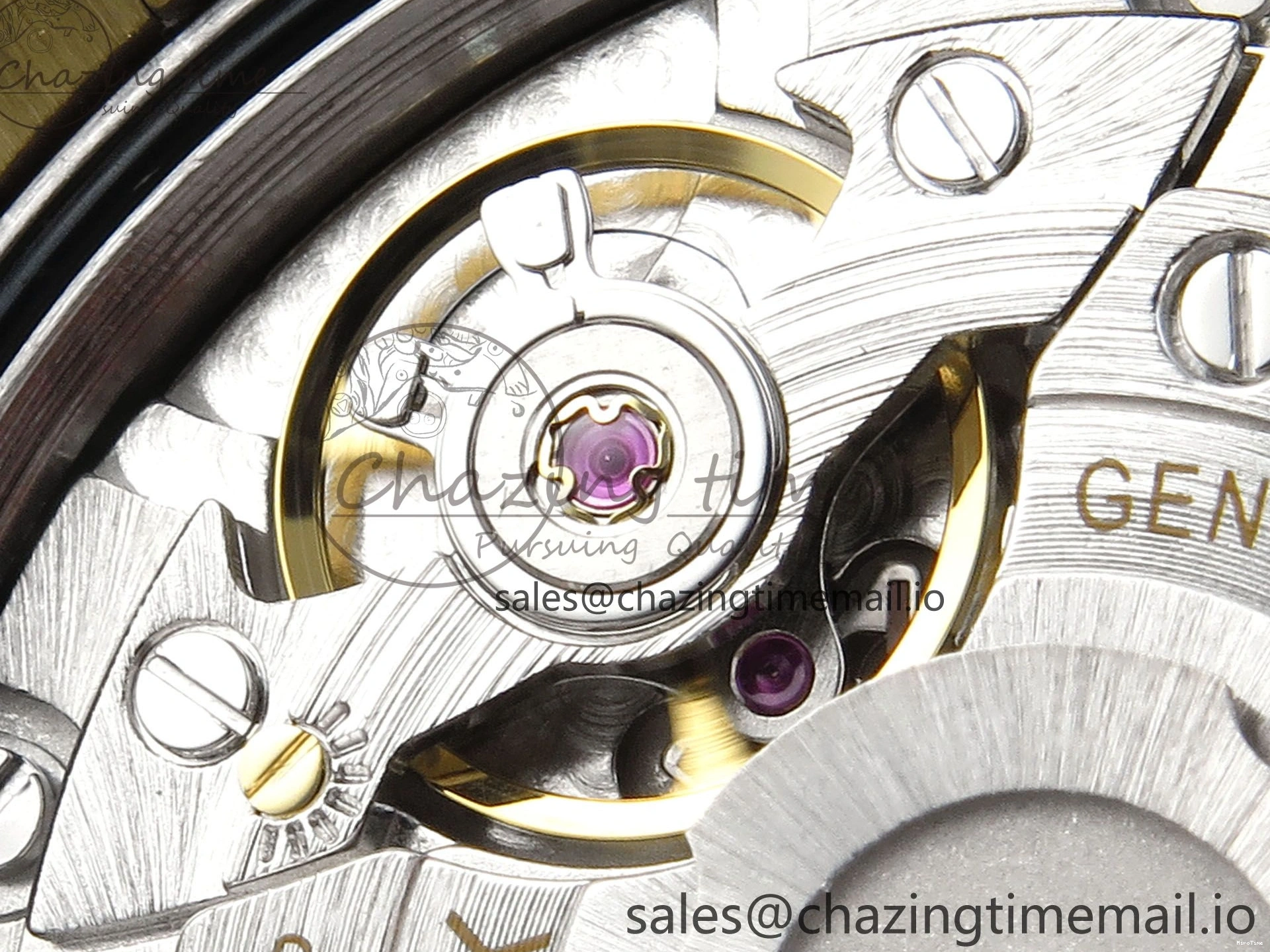 MiroTime 0109 Stretchable DateJust 36 126283RBR EWEF Best Edition Black Diamonds Dial on SS YG Jubilee Bracelet A 634